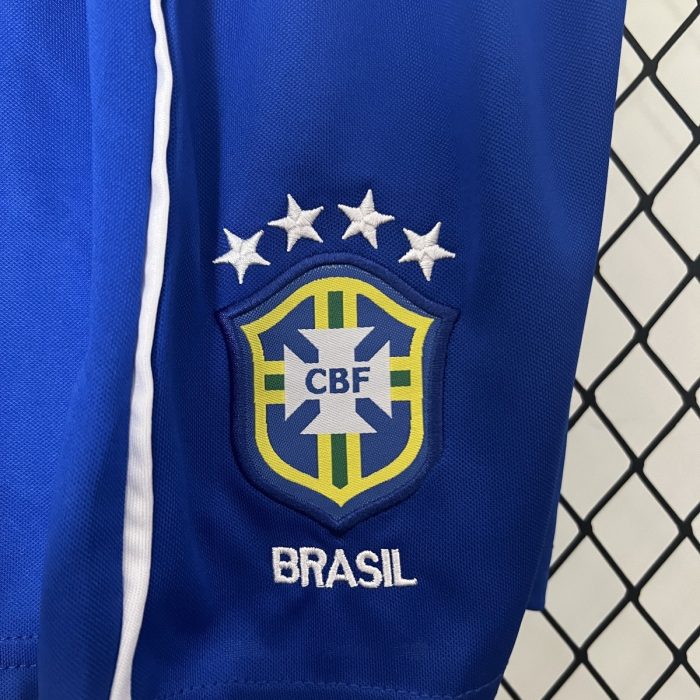 Brazil 2002 Home Kids Jersey - 图片 8