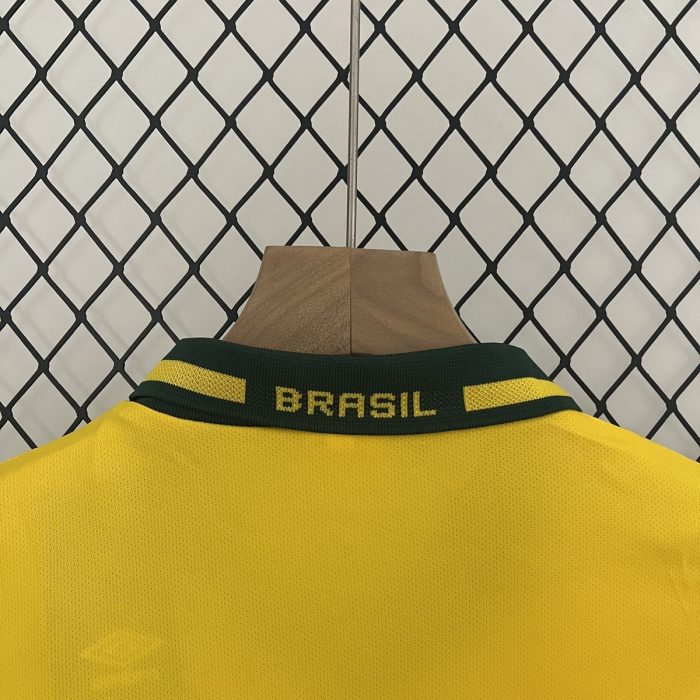 Brazil 1993/94 Home Kids Jersey - 图片 4