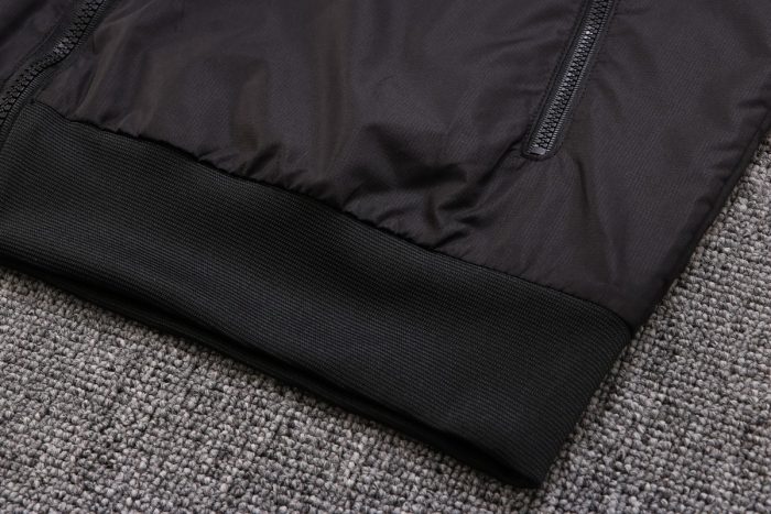 Brazil 22-23 Black Windbreaker - 图片 4