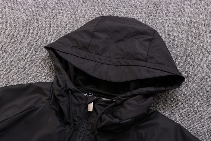Brazil 22-23 Black Windbreaker - 图片 7