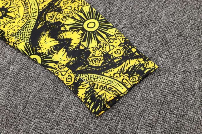 Brazil 24/25 Yellow Splatter Half-Zip Jacket - 图片 4