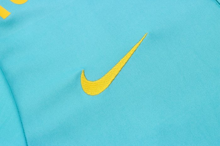 Brazil 22/23 Polo Shirt Light Blue - 图片 5