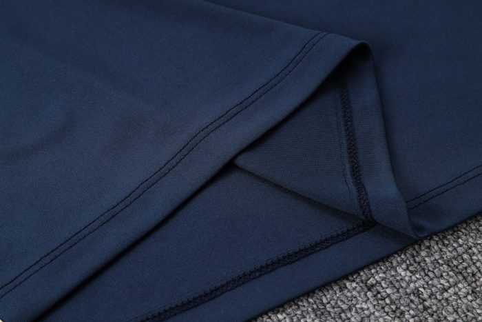 Brazil 22/23 Polo Shirt Navy Blue - 图片 4