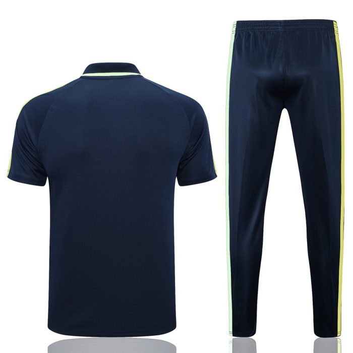 Brazil 22/23 Polo Shirt Navy Blue - 图片 7