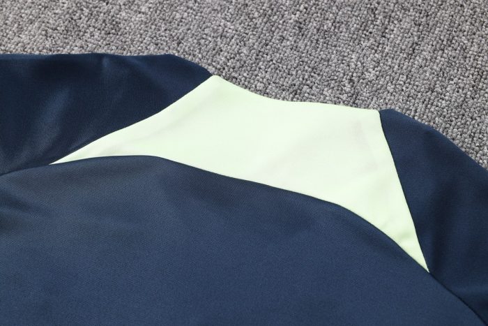 Brazil 23-24 Half-Zip Jacket Royal Blue - 图片 3