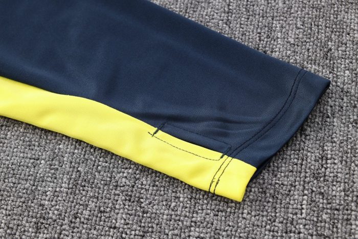 Brazil 23-24 Half-Zip Jacket Royal Blue - 图片 4