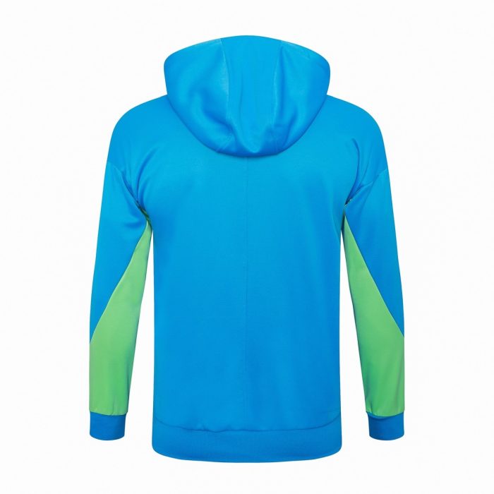 Brazil Long Zip Hoodie - 图片 7