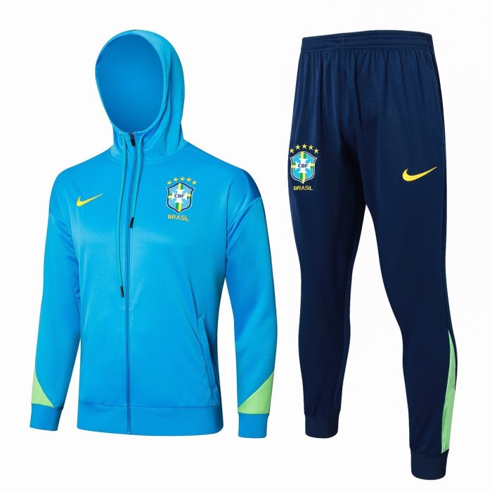 Brazil Long Zip Hoodie - 图片 8