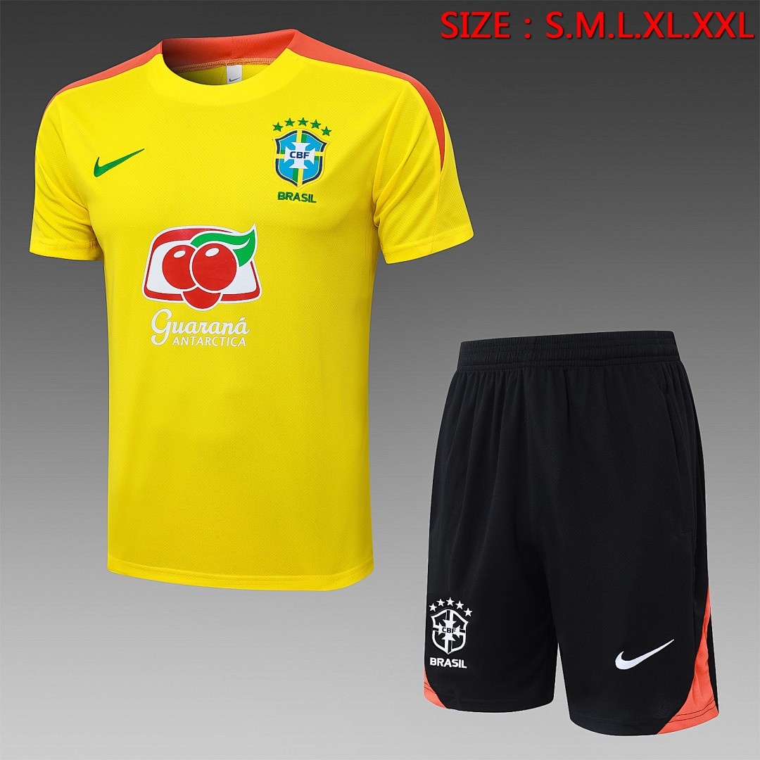 Brazil Yellow Short Sleeve