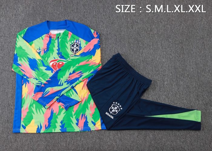 Brazil Camouflage Half-Zip Jacket - 图片 2