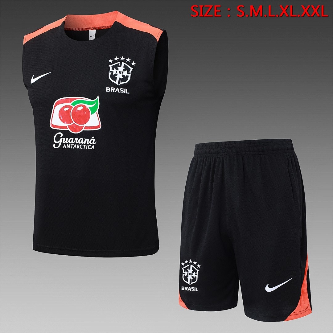 Brazil Black Vest