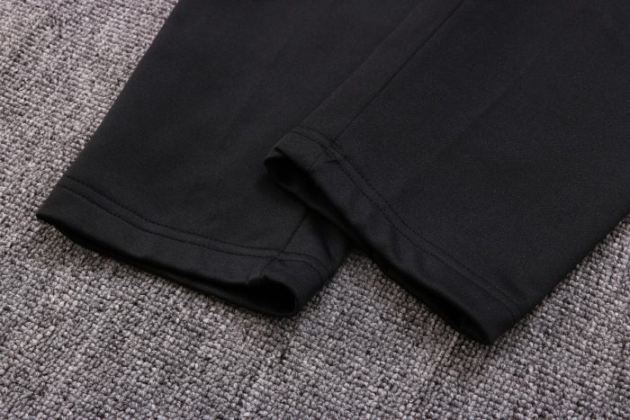 Brazil 22/23 Black Long Zip Jacket - 图片 3