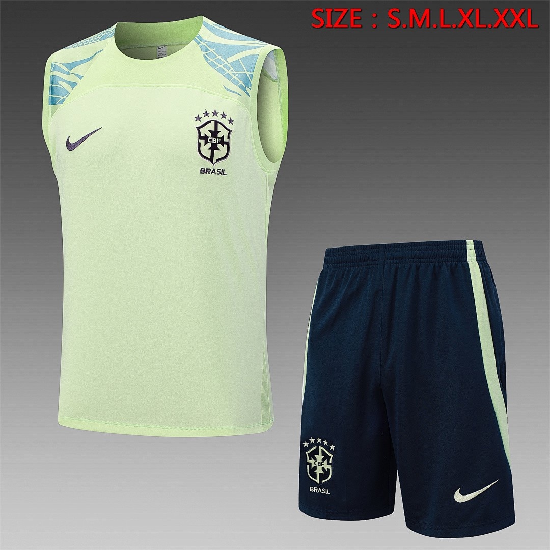 Brazil 23/24 Light Green Vest
