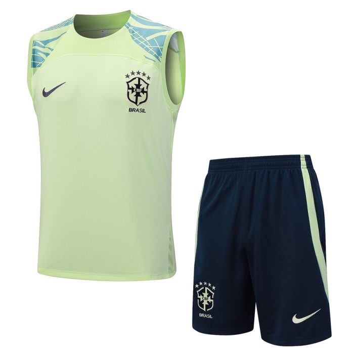 Brazil 23/24 Light Green Vest - 图片 4