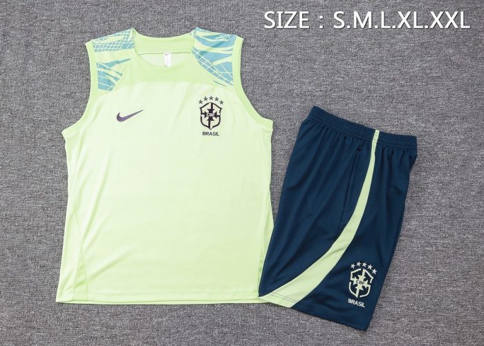 Brazil 23/24 Light Green Vest - 图片 5