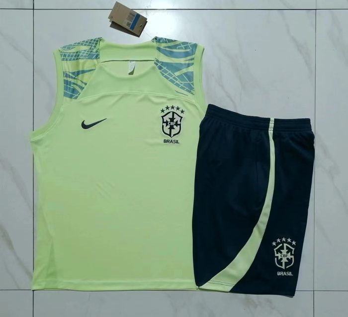 Brazil 23/24 Light Green Vest - 图片 9