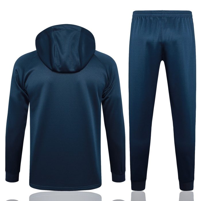 Brazil 23/24 Half-Zip Hoodie Blue - 图片 7