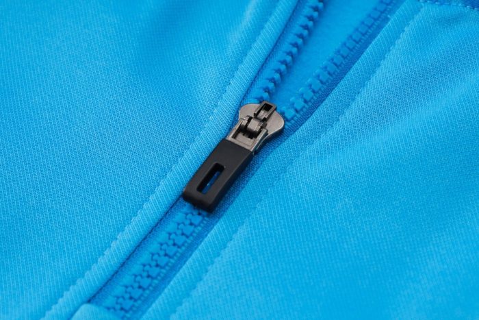 Brazil 24/25 Half-Zip Hoodie Blue - 图片 6