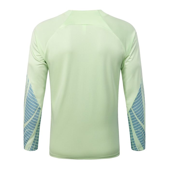 Brazil 22/23 Half-Zip Jacket Green - 图片 8