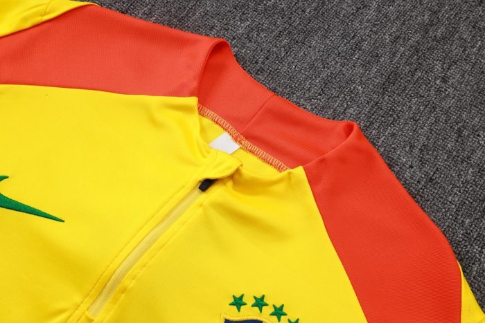 Brazil Yellow Half-Zip Jacket - 图片 6