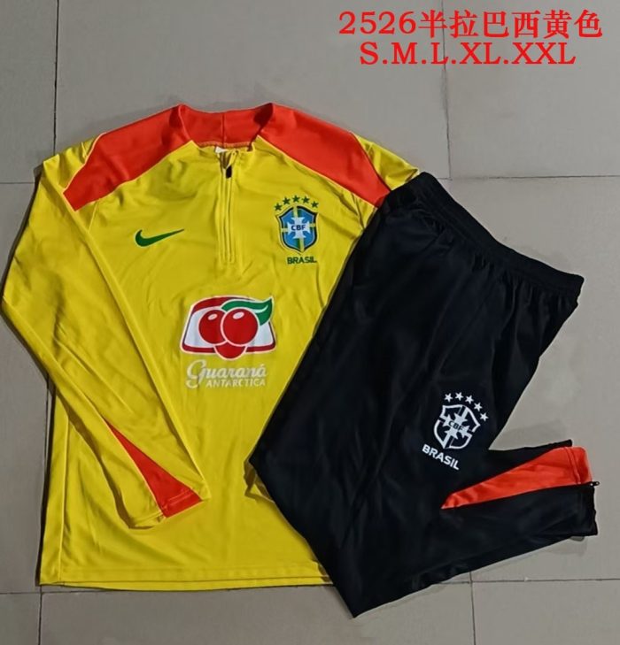 Brazil Yellow Half-Zip Jacket - 图片 9
