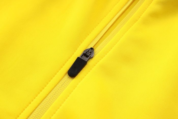 Brazil Yellow Long Zipper Jacket - 图片 5
