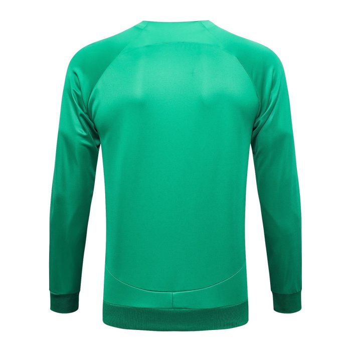 Brazil 23-24 Green Long Zip Jacket - 图片 7
