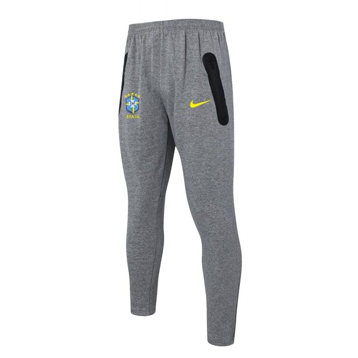 Brazil 24/25 Long Zip Jacket Gray - 图片 6