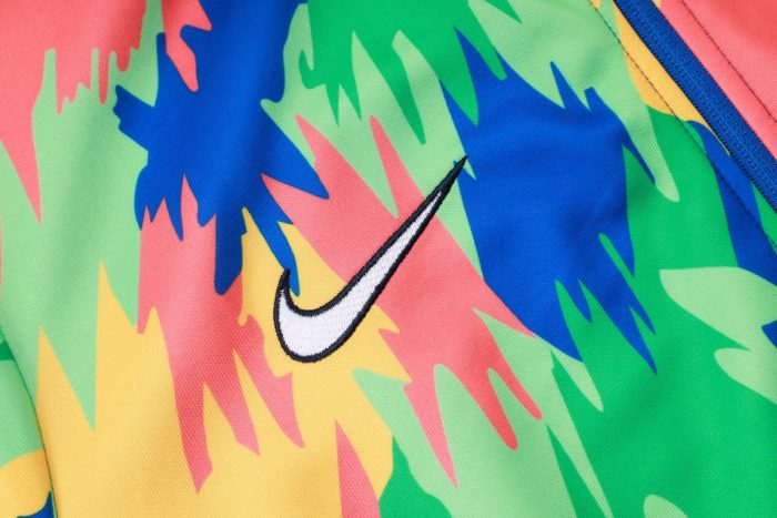 Brazil Camouflage Long Zipper Jacket - 图片 6