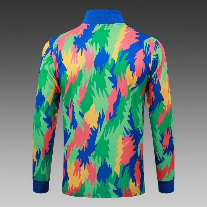Brazil Camouflage Long Zipper Jacket - 图片 8