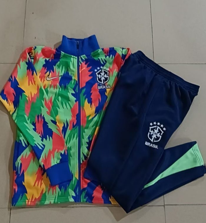 Brazil Camouflage Long Zipper Jacket - 图片 9