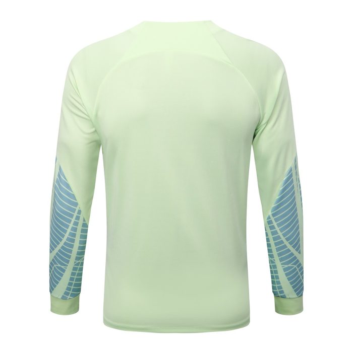 Brazil 22/23 Long Zip Jacket Green - 图片 5