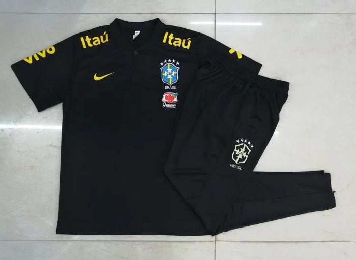 Brazil 22/23 Polo Black - 图片 9
