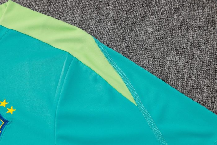 Brazil 24-25 Lake Blue Short Sleeve - 图片 6