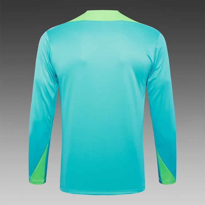 Brazil 24/25 Half-Zip Jacket Lake Blue - 图片 8