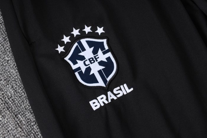 Brazil Black Half-Zip Jacket - 图片 3