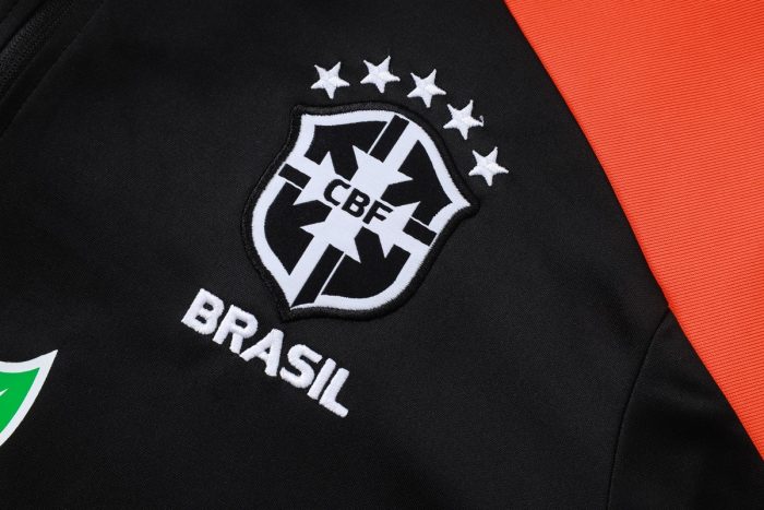 Brazil Black Half-Zip Jacket - 图片 6