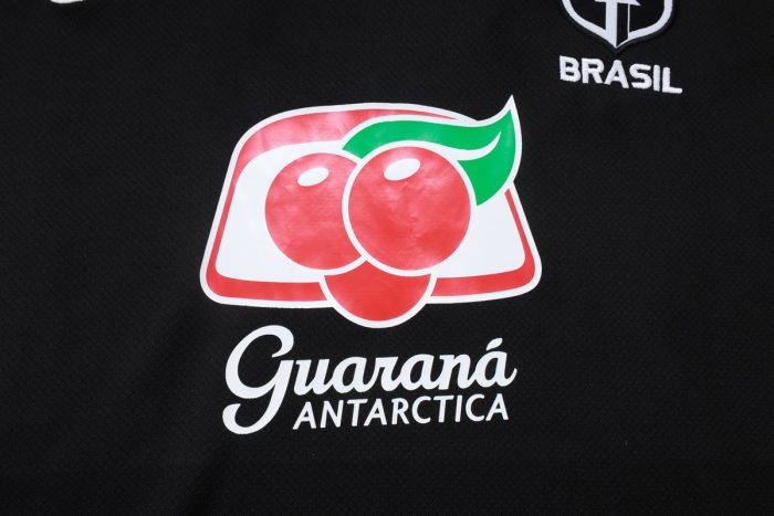Brazil Black Short Sleeve T-Shirt - 图片 4
