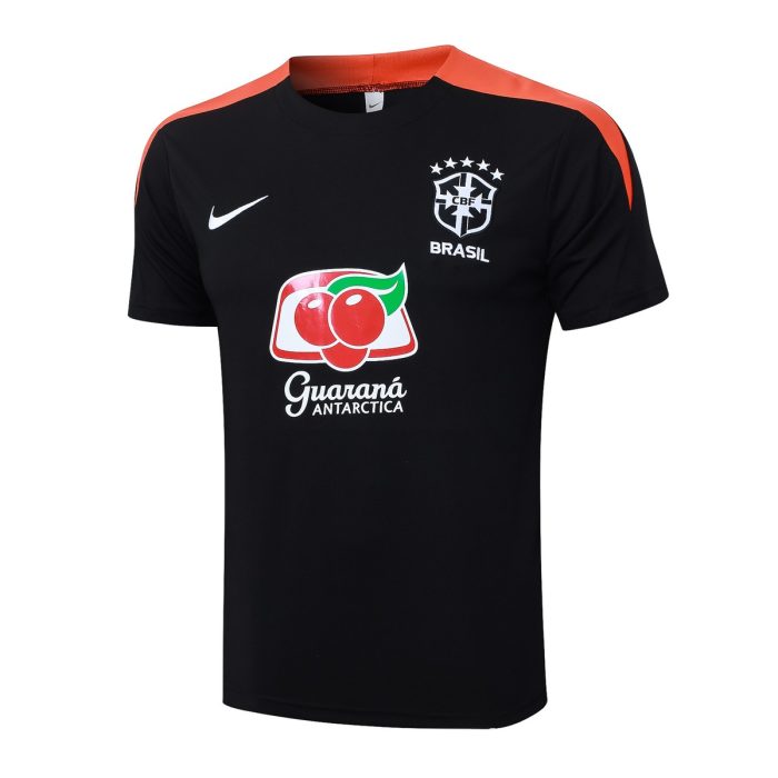 Brazil Black Short Sleeve T-Shirt - 图片 8