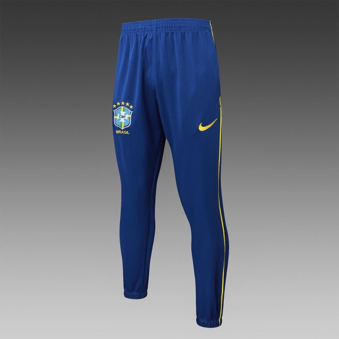 Brazil 24/25 Long Zipper Jacket (Colorful Blue with Yellow Trim) - 图片 7