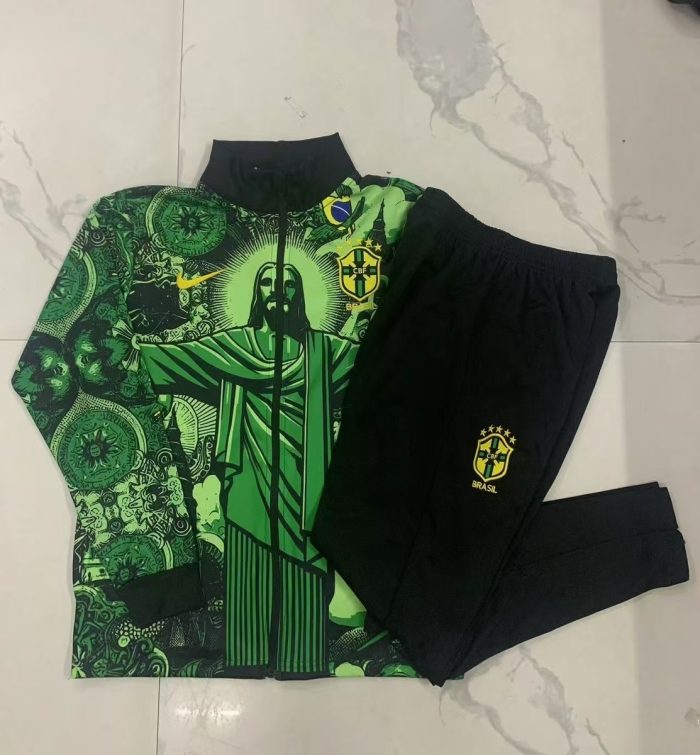 Brazil 24/25 Green Splatter Kids - 图片 4