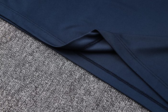 Brazil 22/23 Polo Shirt Navy Blue - 图片 3