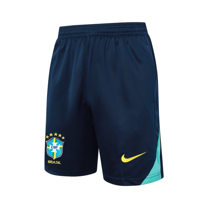 Brazil 24/25 Short Sleeve Color Splash Print T-Shirt with 5-Point Shorts - 图片 7
