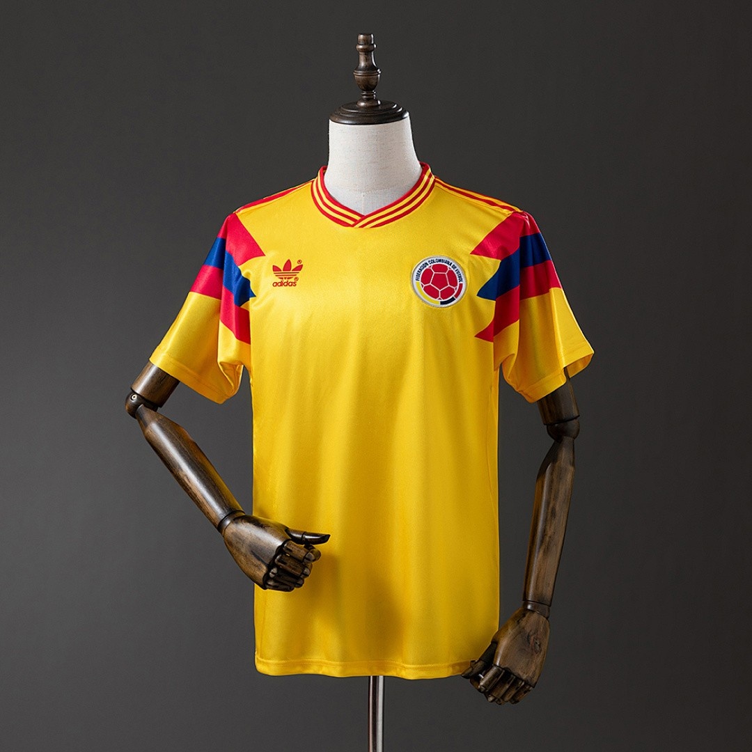 Colombia 1990 Home Retro Jersey