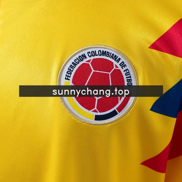 Colombia 1990 Home Retro Jersey - 图片 4