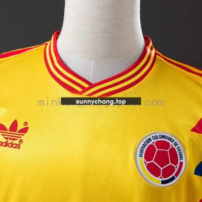 Colombia 1990 Home Retro Jersey - 图片 5