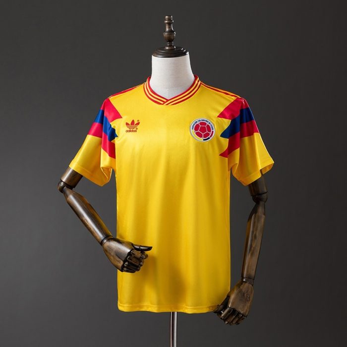 Colombia 1990 Home Retro Jersey - 图片 7