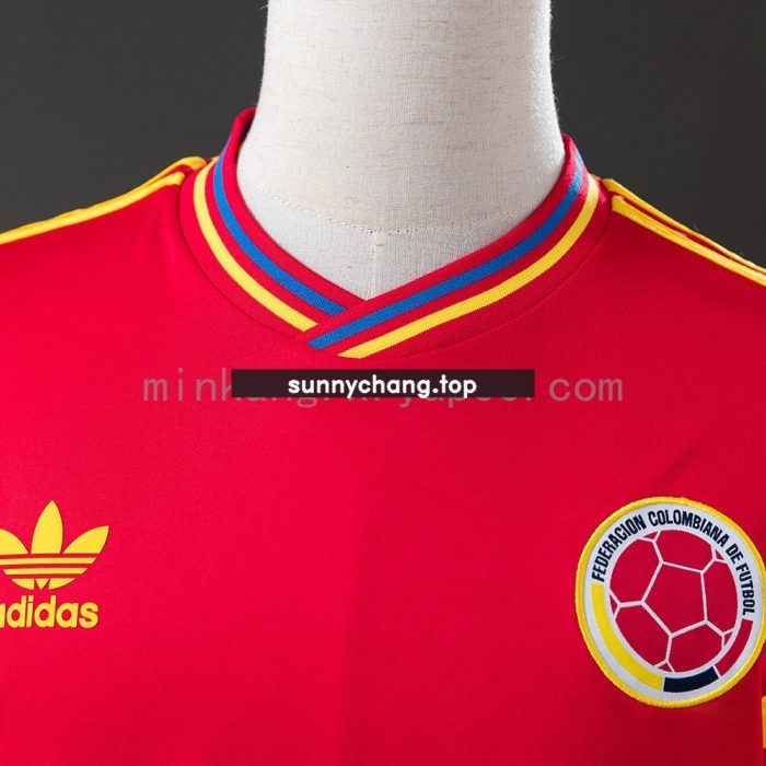 Colombia 1990 Away Retro Jersey - 图片 5