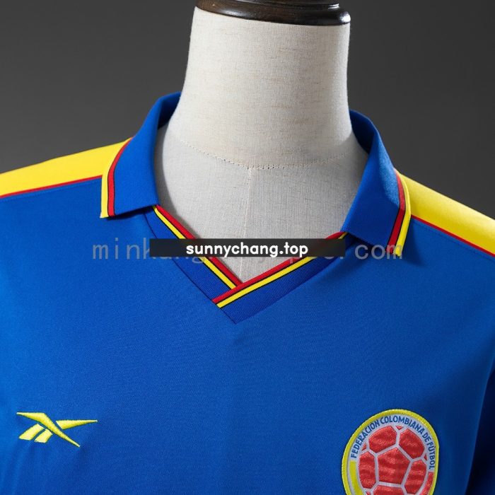 Colombia 1998 Retro Away Jersey - 图片 7