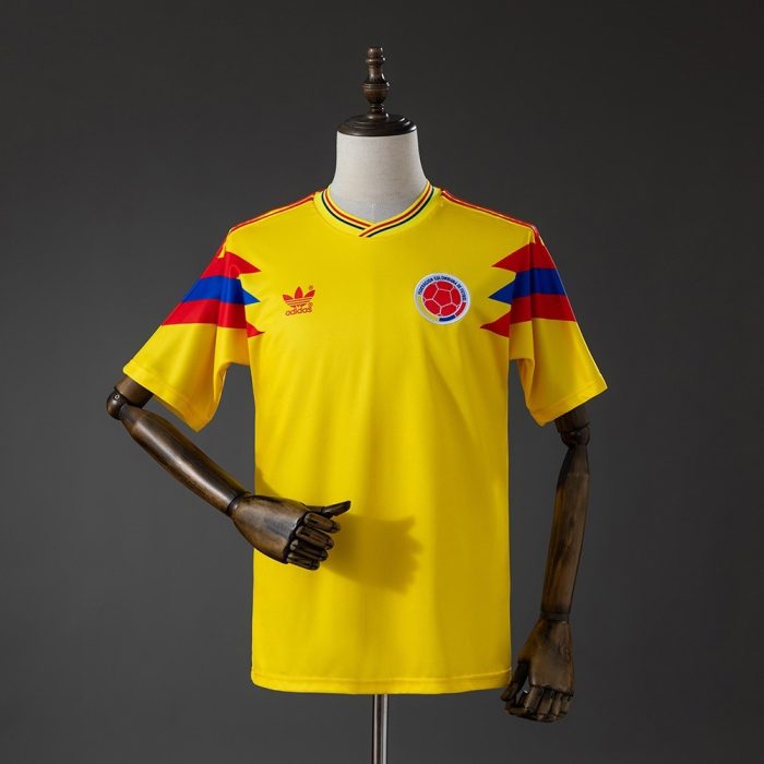 Colombia 1990 Retro Home Jersey - 图片 2